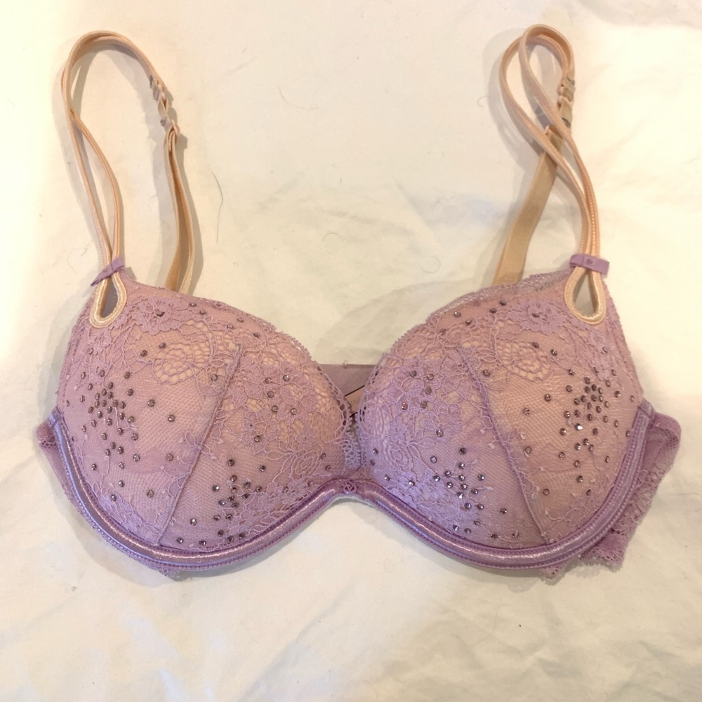 Victoria’s Secret sparkly push up bra 34B